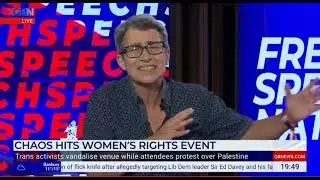 Julia Long on male violence & antisemitism at Filia women's conference.