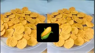 Salgadinho de farinha de milho super saudável crocante 