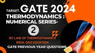🫵🫵Numerical Series 2 || Mechanical || GATE Previous Year Question || Thermodynamics👍👍