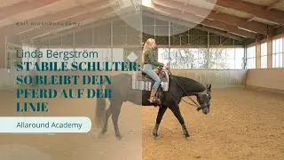 Stabile Schulter: So bleibt dein Pferd auf der Linie