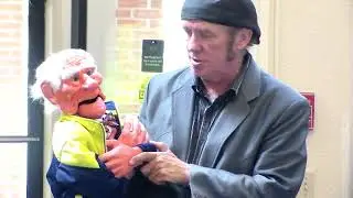Peter Hefty with Benny at Senior Facility in Atlanta Ga.