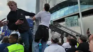 Tottenham trophy parade