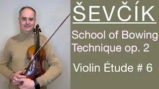 Otakar Sevcik Violin Etude no. 6 Op. 2, Book 1 by @Violinexplorer