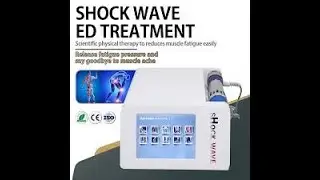 BiotronixTreatment for ED and Digital Touch Screen Physiotherapy with White Shockwave Therapy Expert