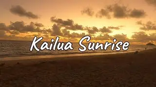 Kailua Beach Sunrise, Oahu, Hawaii