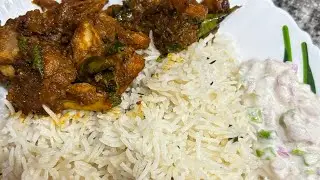 1kg చికెన్ తో పర్ఫెక్ట్ చికెన్ రోస్ట్ అందులోకి కాంబినేషన్ బగారా రైస్ 