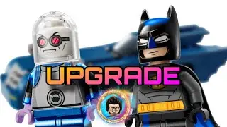 Upgrading Batman with the Batmobile vs. Harley Quinn and Mr. Freeze