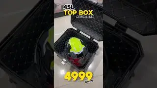 top box 45L abs plastic Meterial just 4999 #box #himalayan #roadtrip #biker #bikeaccessories #rider