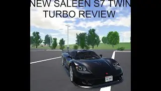 ROBLOX GREENVILLE REVIEWING THE NEW SALEEN S7 TWIN TURBO