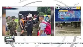 AFP, PCG, at BFP, puspusan ang isinasagawang rescue at disaster response operations...