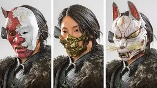 Ghost of Yotei &ndash; ALL Half Masks, Full Masks & Dyes