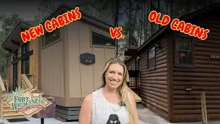 Fort Wilderness Cabin Comparison! The New DVC Cabins to the Old Cabins!