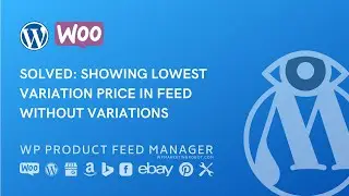 Show lowest price of variable products