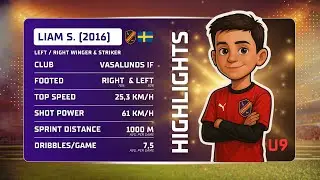 8-Year-Old Football Prodigy Shocks With Insane Goals & Skills | Liam 2016