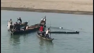 Live footage of boat capsize and rescue operation by locals in Assam