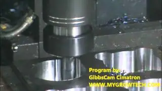 GM030 GibbsCam Volumill wih Seco Tool