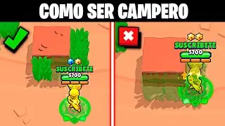 COMO SER UN BUEN CAMPERO | Brawl Stars