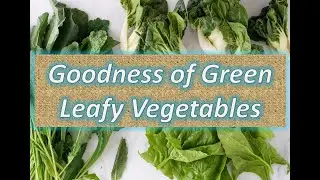Importance of adding Green Vegetables in meals :)