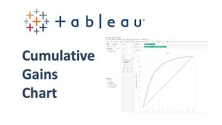 How to make a Cumulative Gains Chart in Tableau (and with a Reference Line)