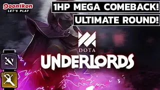 👹 1HP Mega Comeback! 6 x Assassin so strong! - [Dota Underlords]