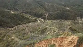 Stob Earth Pyramids - Trail entry (Стобски пирамиди)