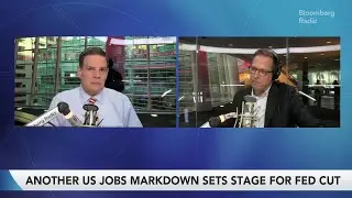 Another US Jobs Markdown Sets Stage for Fed Cut