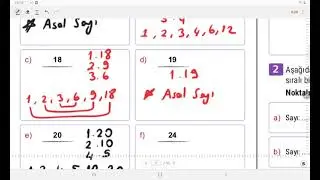 LGS MATEMATİK / 1.DERS : ÇARPANLAR VE KATLAR