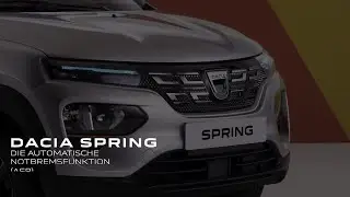 DIE AUTOMATISCHE NOTBREMSFUNKTION (AEB)