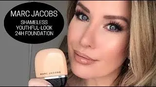 Marc Jacobs Shameless Youthful Look 24hr Foundation Review, Demo and Wear Test!