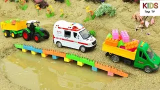 Contraction Jeep Bridge Road Over Load Car Kids Toys Video Interaction For Jeep Loded