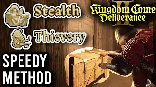 Kingdom Come Deliverance 2 - Fastest WORKING Way To Level Stealth and Thievery (WON'T GET PATCHED)
