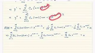 Solving 3xy'' + y' - y = 0 Using the Frobenius Method