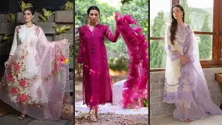 Trending dupatta designs| dupatta designing ideas| organza dupatta |Ruffle dupatta |cutwork dupatta