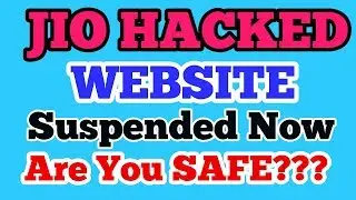 Jio Database Hacked | Hacker Website Suspended