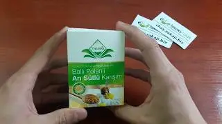 Смесь из меда, пыльцы и пчелиного молочка 240гр  -  Mixture of honey, pollen and royal jelly
