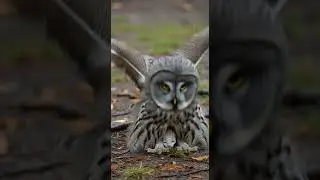 The Owl Who Stood Guard Over Two Freezing Nights Protecting The Forest #wildlife #nature #owl