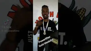 Powerlifting Gold Medalist