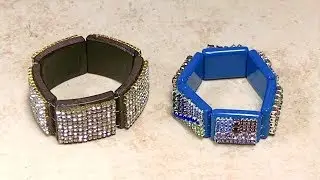 How to Make a Vintage Three Hole Bead Bracelet