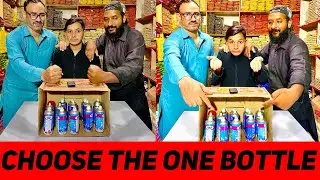Choose the one ☝️ bottle funny 🤗 game||