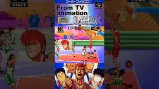 Slam Dunking into Action! 🏀 | From TV Animation: Slam Dunk Gameplay Short #basketballgaming  #anime