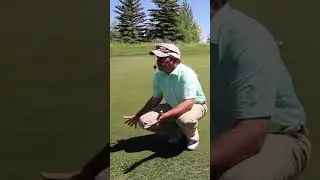 Green Reading is understanding drainage! #golf #golftips #pga