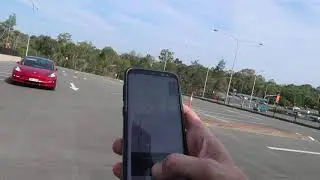 Tesla Smart Summon First Test Australia