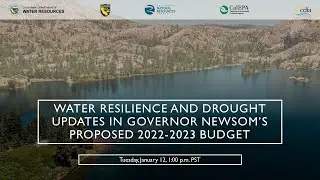 Stakeholder Webinar on Proposed Water Investments in State Budget