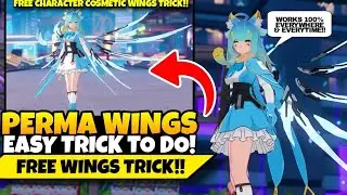 How To Get Your Character Perma Wings? FREE CHARACTER WINGS TRICK!!