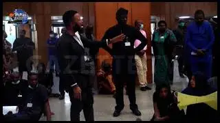 UNPAID SALARIES: NASS legislative aids stage peaceful protest at National Assembly