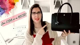 ¿Qué LLEVO en mi BOLSO? (2019) 😱👜 | LorenaAndCia