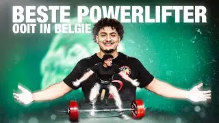 THE BEST POWERLIFTER EVER IN BELGIUM 🇧🇪🏆