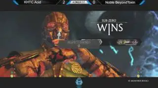 Noble BeyondToxin VS KHTC Acid Konquest MKX Series Week 5 (Stream.Me)