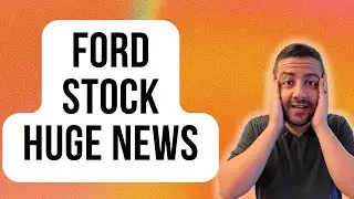 Huge News for Ford Stock Investors | Ford Stock Analysis | Ford Stock Update | Ford Dividend Stock