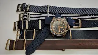 Bronze Hardware Straps for Bronze Watches from CheapestNATOStraps
